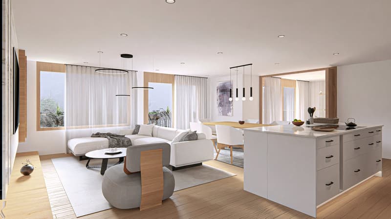 Neue, exklusive 4.5-Zimmer-Gartenwohnung (4)