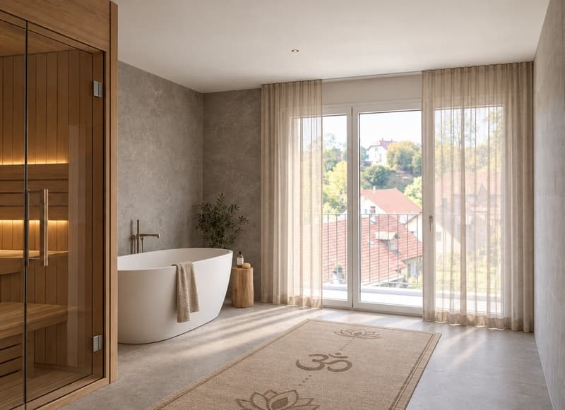 Neue und exklusive 4.5-Zimmer-Duplex-Attikawohnung - Wohnen wie im Einfamilienhaus (5)