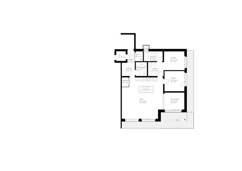 Neue, exklusive 4.5-Zimmer-Gartenwohnung (6)