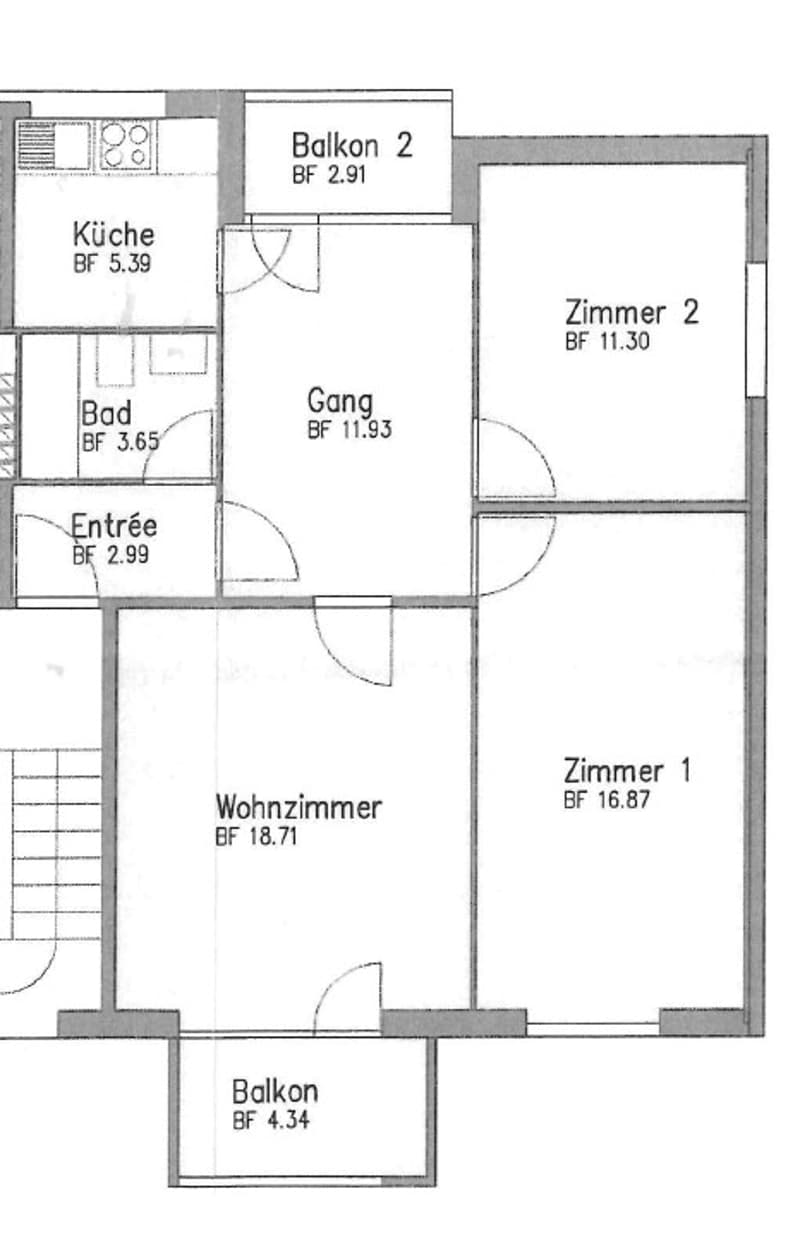 Appartamento accogliente di 3,5 locali nel cuore di Arlesheim (10)