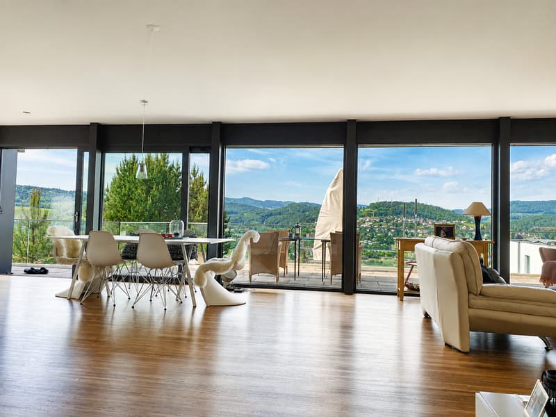 Appartement exclusif 3.5 pièces avec vue panoramique et garage double avec station de recharge E (1)