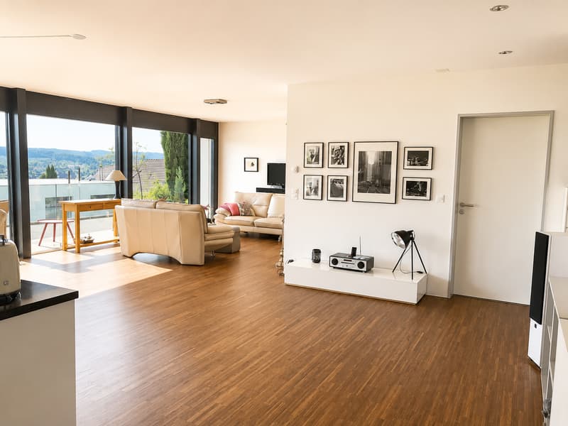 Appartement exclusif 3.5 pièces avec vue panoramique et garage double avec station de recharge E (8)
