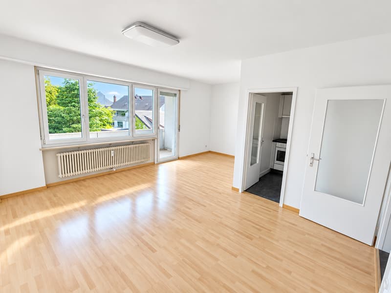 Helle 1-Zimmer-Wohnung mit gedecktem Balkon in Basel (3)