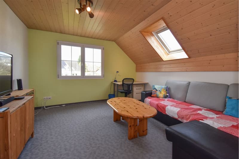 5½ room single-family house; modern and attractive; with heat pump and PV system. (11)