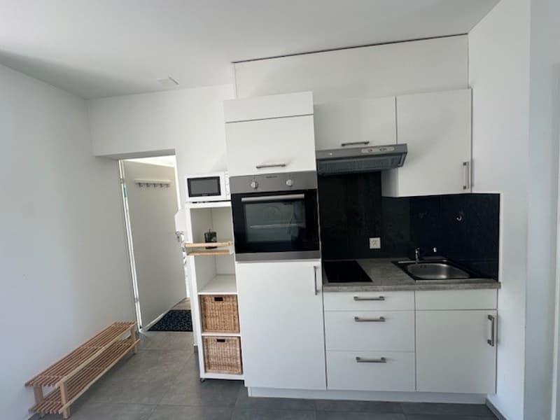 Modern 1-room attic apartment with balcony and view in Basel (4)