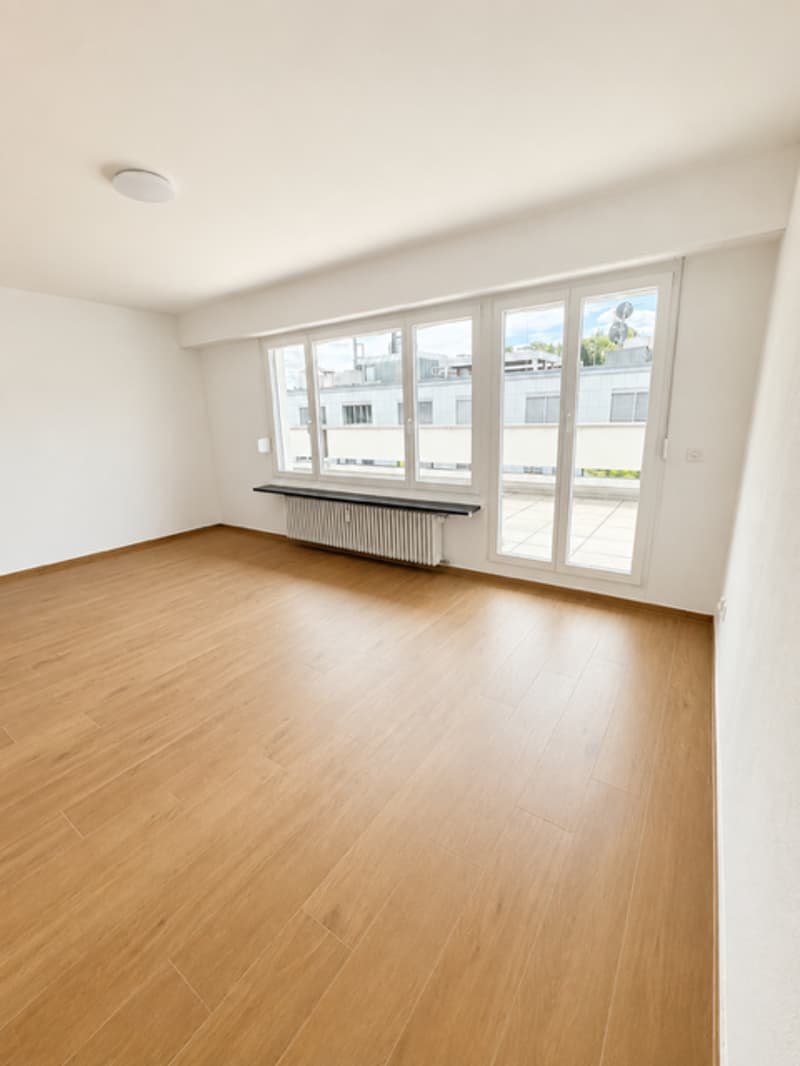 Helle Dachgeschosswohnung verfügt über 2 Balkone und Stadtblick – 3.5 Zimmer in Basel (4)