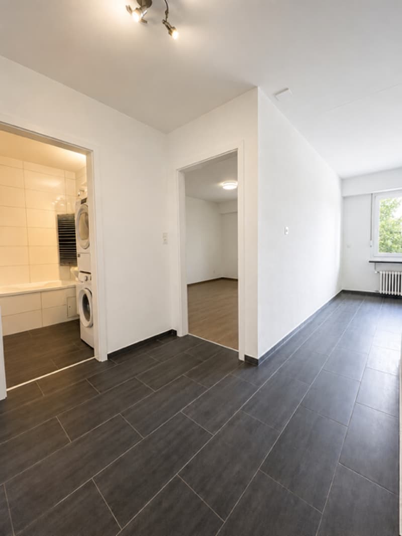Helle Dachgeschosswohnung verfügt über 2 Balkone und Stadtblick – 3.5 Zimmer in Basel (12)