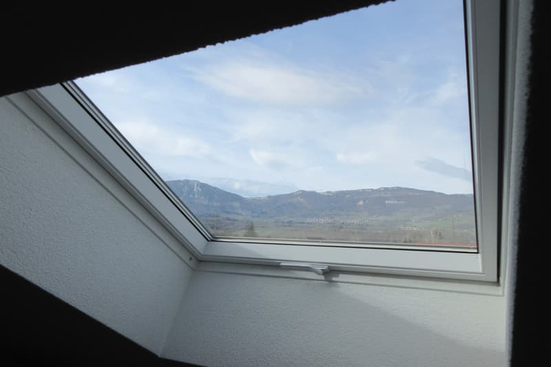 Dachfenster mit Aussicht