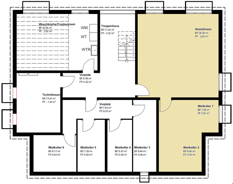 Grundrissplan