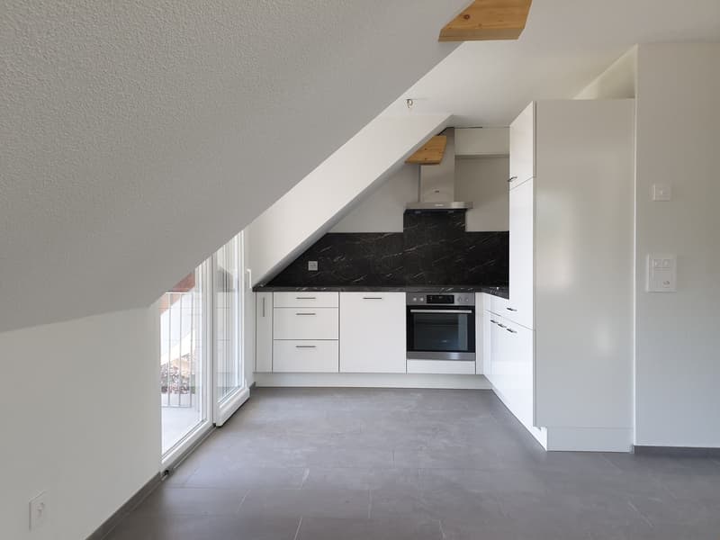 Wohnzimmer und Küche