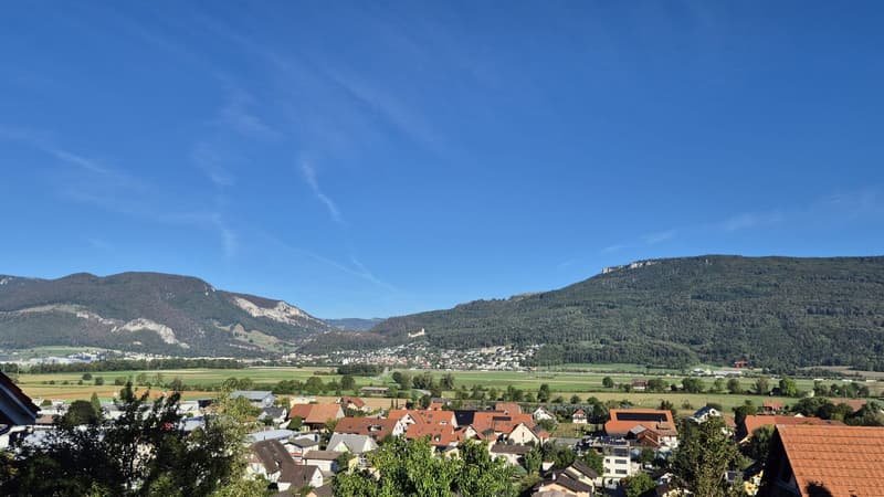 Aussicht vom Parkplatz