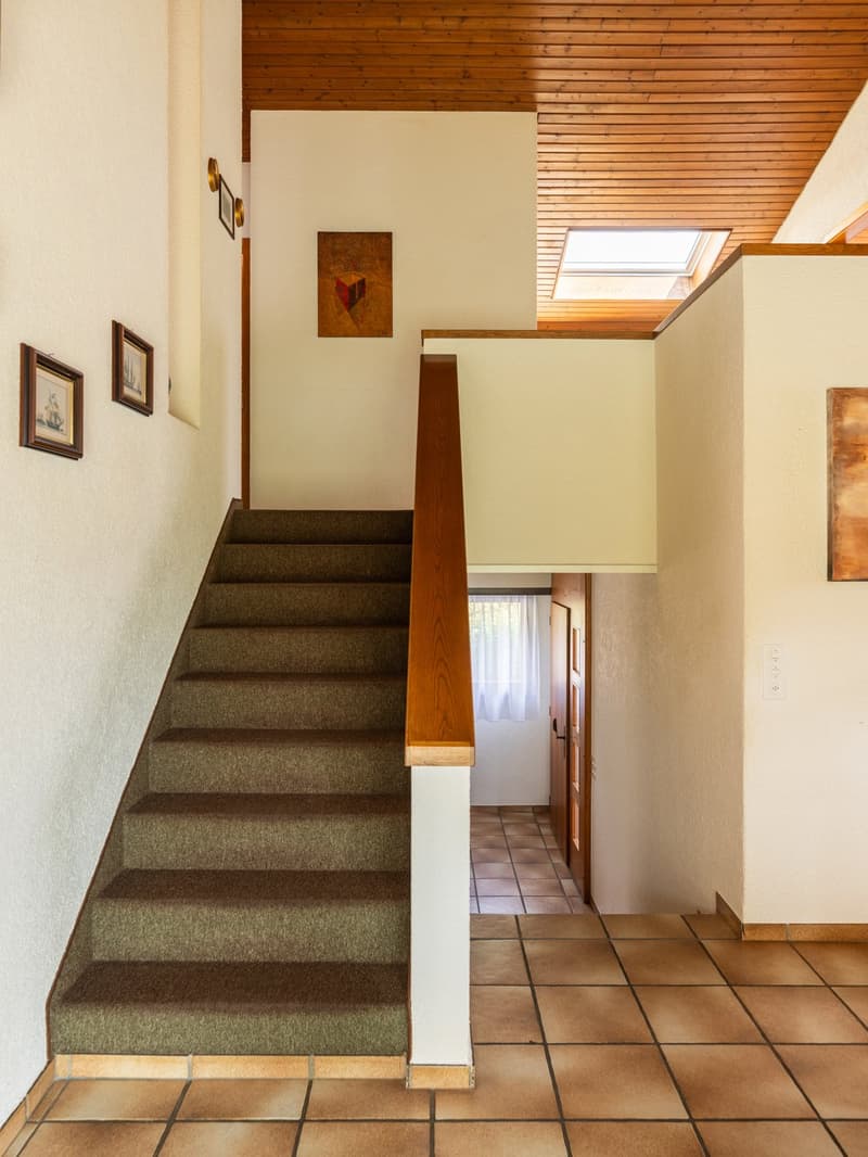 Treppe ins OG