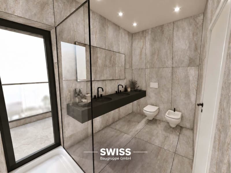 Visualisierung - Dusche/WC