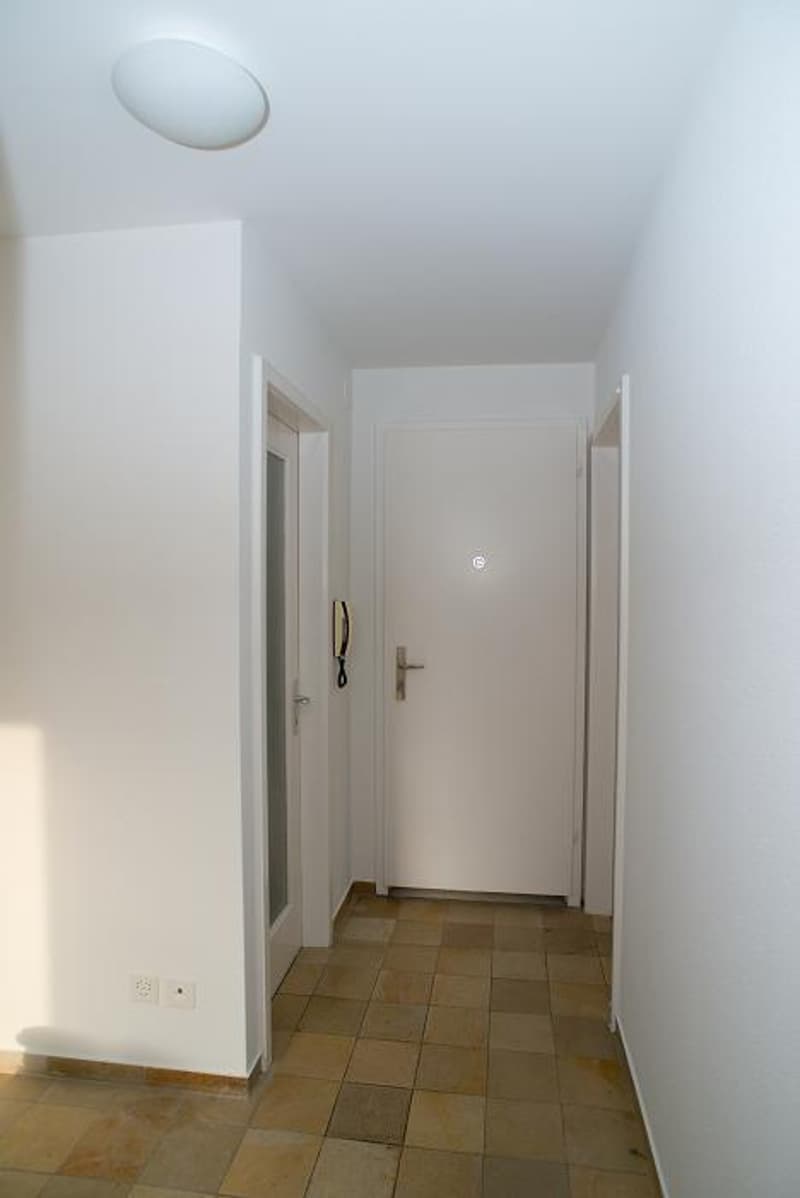 Eingang mit Vorplatz