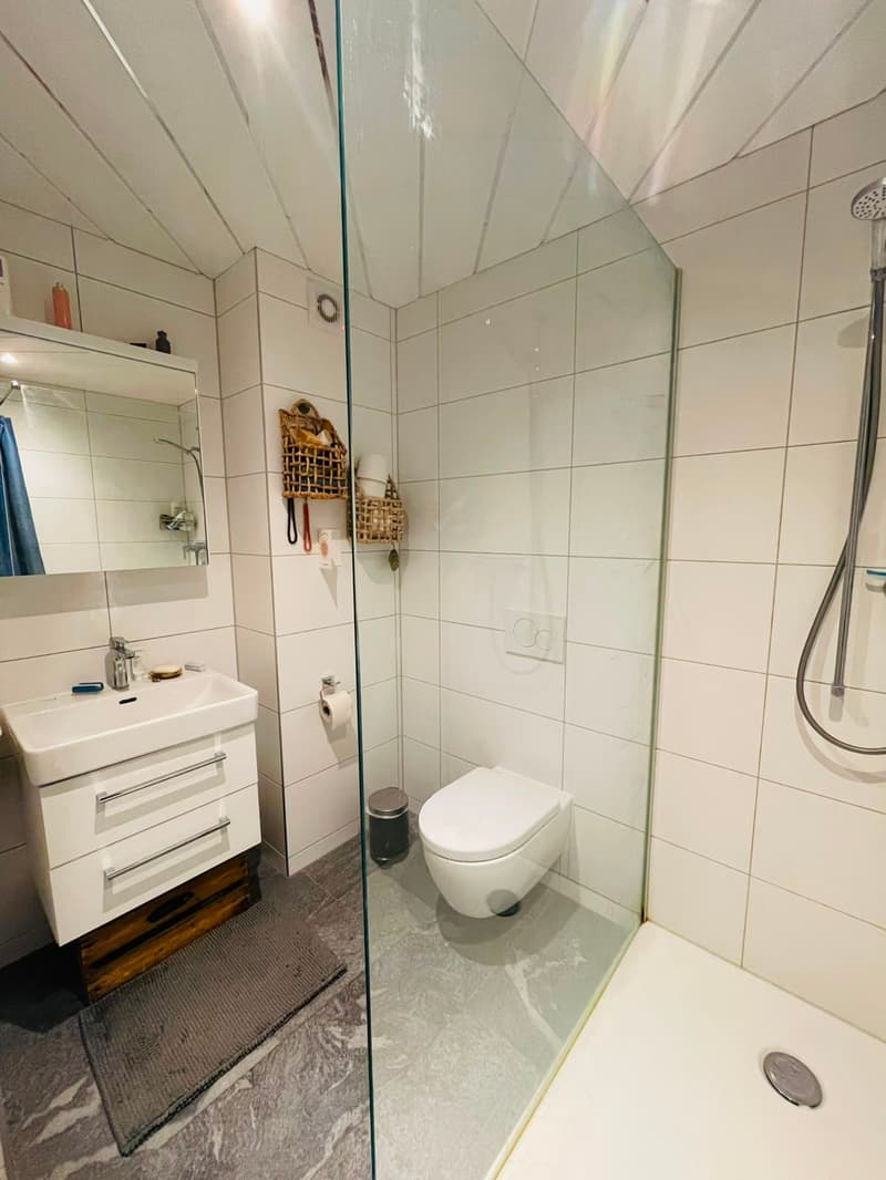 Charmante 2.5-Zimmer-Dachwohnung mit Galerie und Balkon in Liebefeld (9)