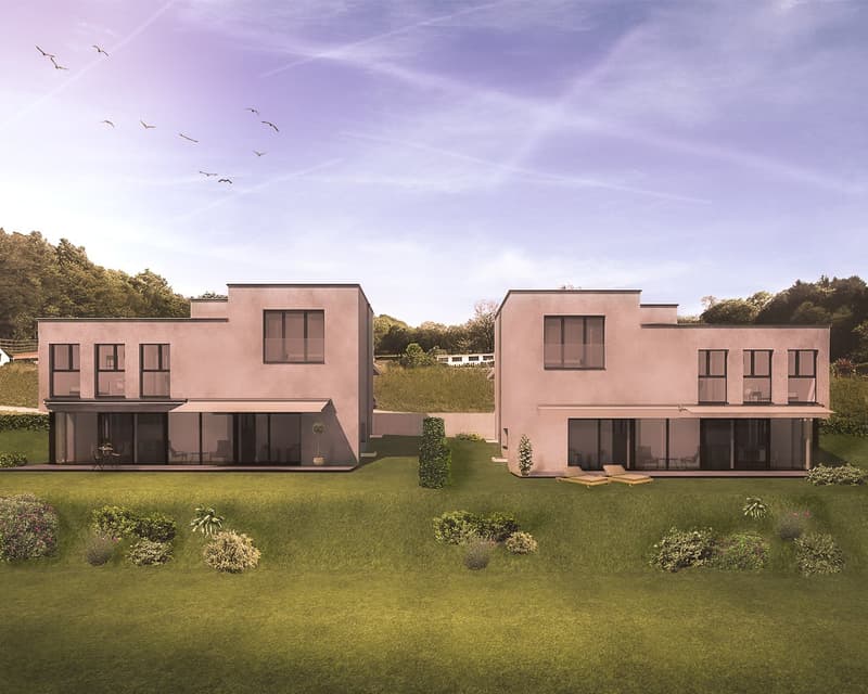 Moderne Villa in Courgevaux – Neubau 2027 mit 6.5 Zimmern und Carport (2)