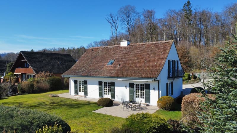 Idyllic country house with panoramic views, large garden and garage in Lupsingen (5)