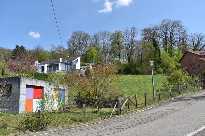 Occasione di terreno edificabile rappresentativo su Sonnenhügel a Dornach, con vista traumhafte inclusa (1)
