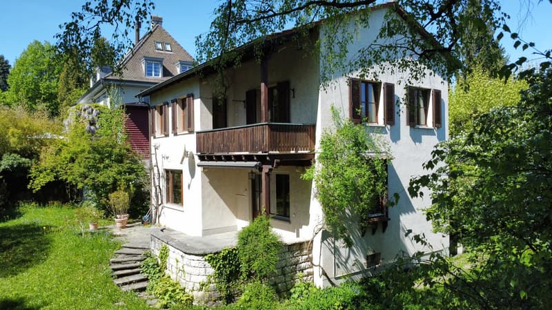 Charming single-family house with idyllic garden paradise in the sought-after Bruderholz quarter (5)