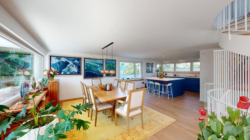 Detached 6-room single-family house with terrace, garden, and garage in a quiet family location in Bottmingen (7)