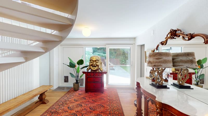 Detached 6-room single-family house with terrace, garden, and garage in a quiet family location in Bottmingen (14)