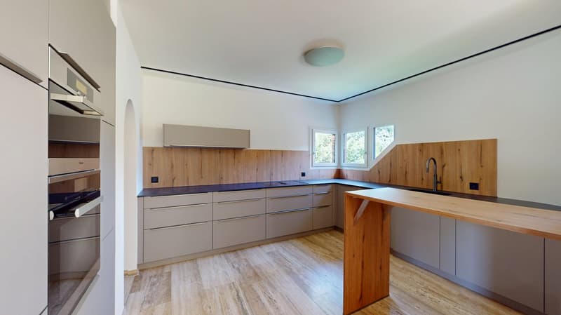 Villa de campagne représentative de 9 pièces avec piscine intérieure moderne sur Muttenzer Dürrberg (3)