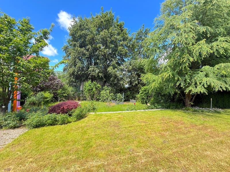 Casa di città stilosa di 10 stanze in una posizione privilegiata a Riehen con un giardino spettacolare e un garage (4)