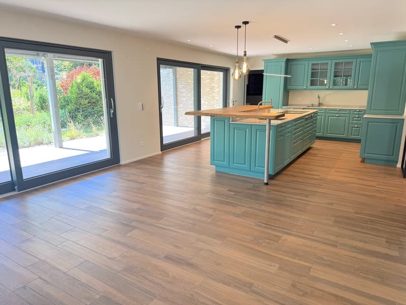 Modernes 6-Zimmer-Einfamilienhaus mit Lift, Traumgarten in einem der besten Familienviertel von Dornach (3)