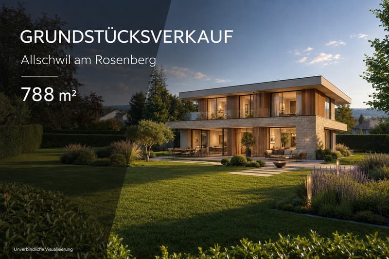 Seltene Gelegenheit am Rosenberg 788 m² Bauland an top Lage (1)
