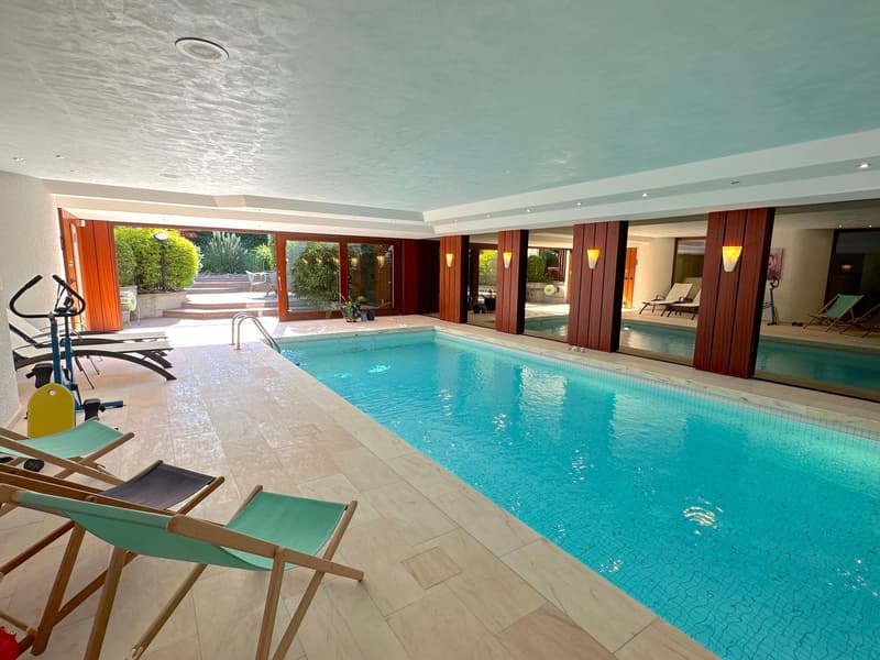 Binningen : Grosszügige 6,5 Zimmer - Villa mit Wintergarten u. Indoorpool (10)