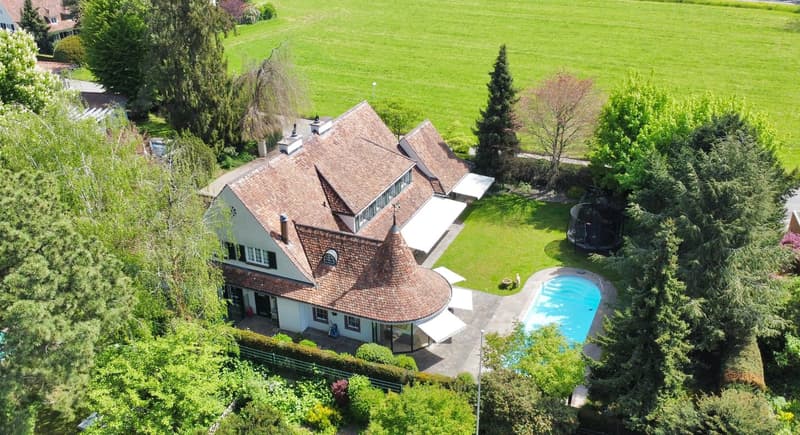 Repräsentative 9. Zi Landhausvilla in Binningen auf dem Bruderholz (3)