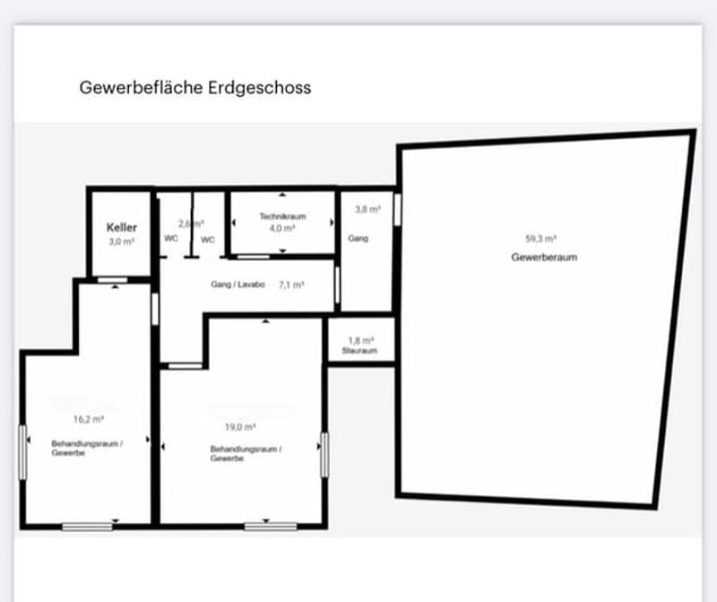 Attraktive Gewerberäume an zentraler Lage in Oberwil – 110 m² im Erdgeschoss suchen Nachmieter (10)