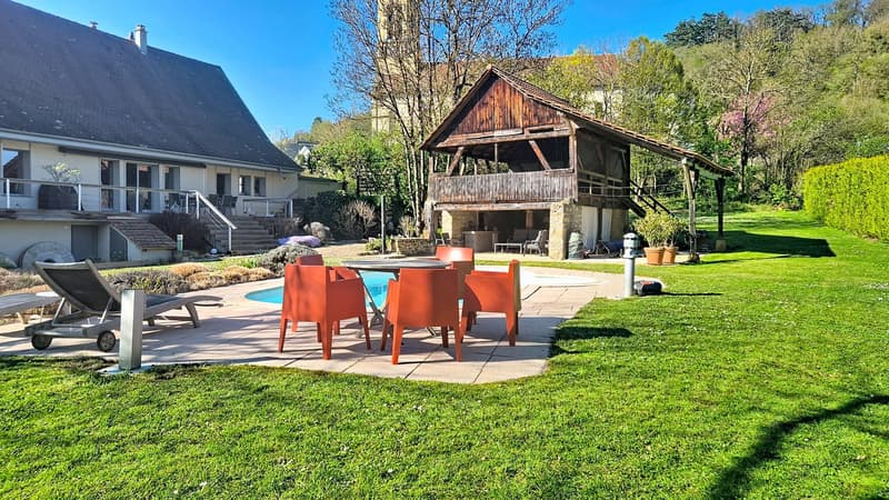Charmante Villa mit Pool und grossem Garten in Wittersdorf (11)