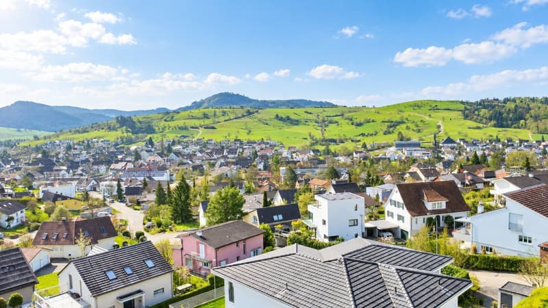 Lichtdurchflutetes 6,5 Zi-Family-Home mit Pool u. drei Garagen an bester 180 Grad- Panorama-Aussicht (2)