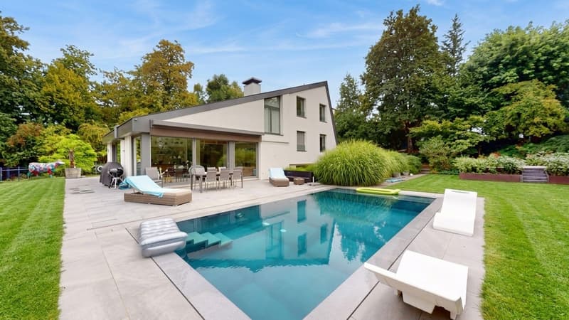 Exklusive 10-Zimmer-Villa mit Pool und eigenem Fitnessraum in Binningen (1)