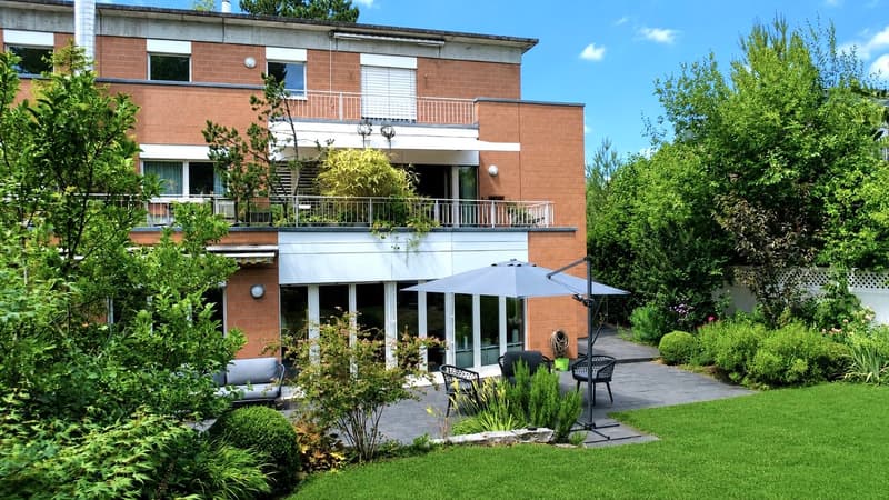 BS : 4.5 Zi. Gartenwohnung an ruhiger Lage auf dem Bruderholz (1)