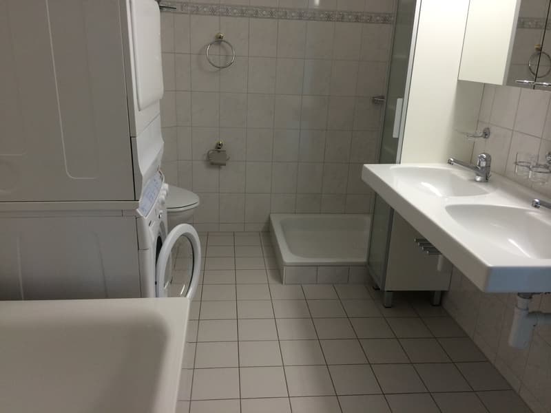 Large 3-room apartment with seating area in the center of Brügg (6)
