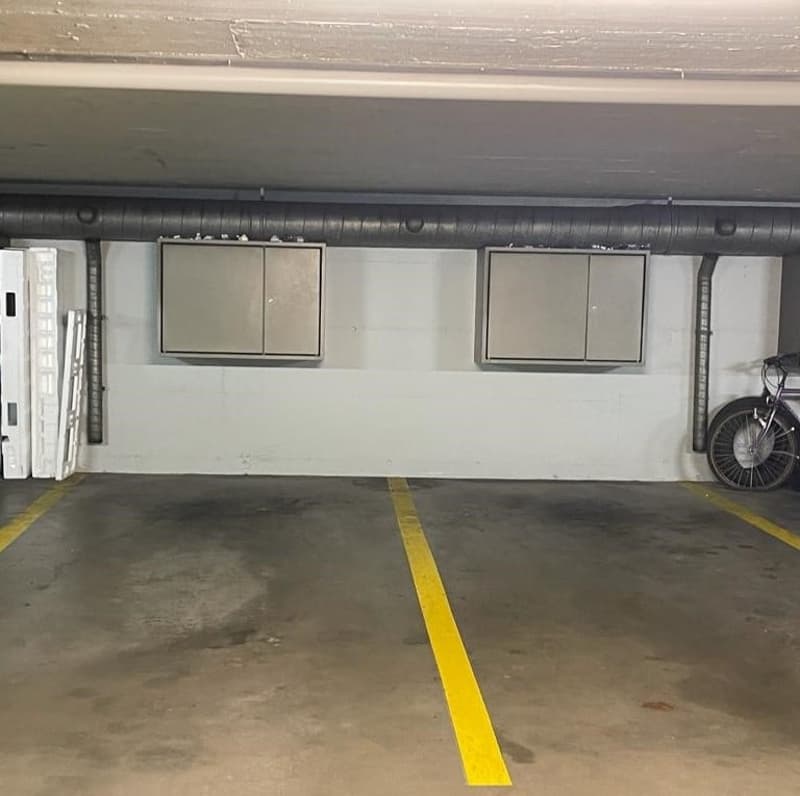 Large car parking spaces with storage box for rent (2)