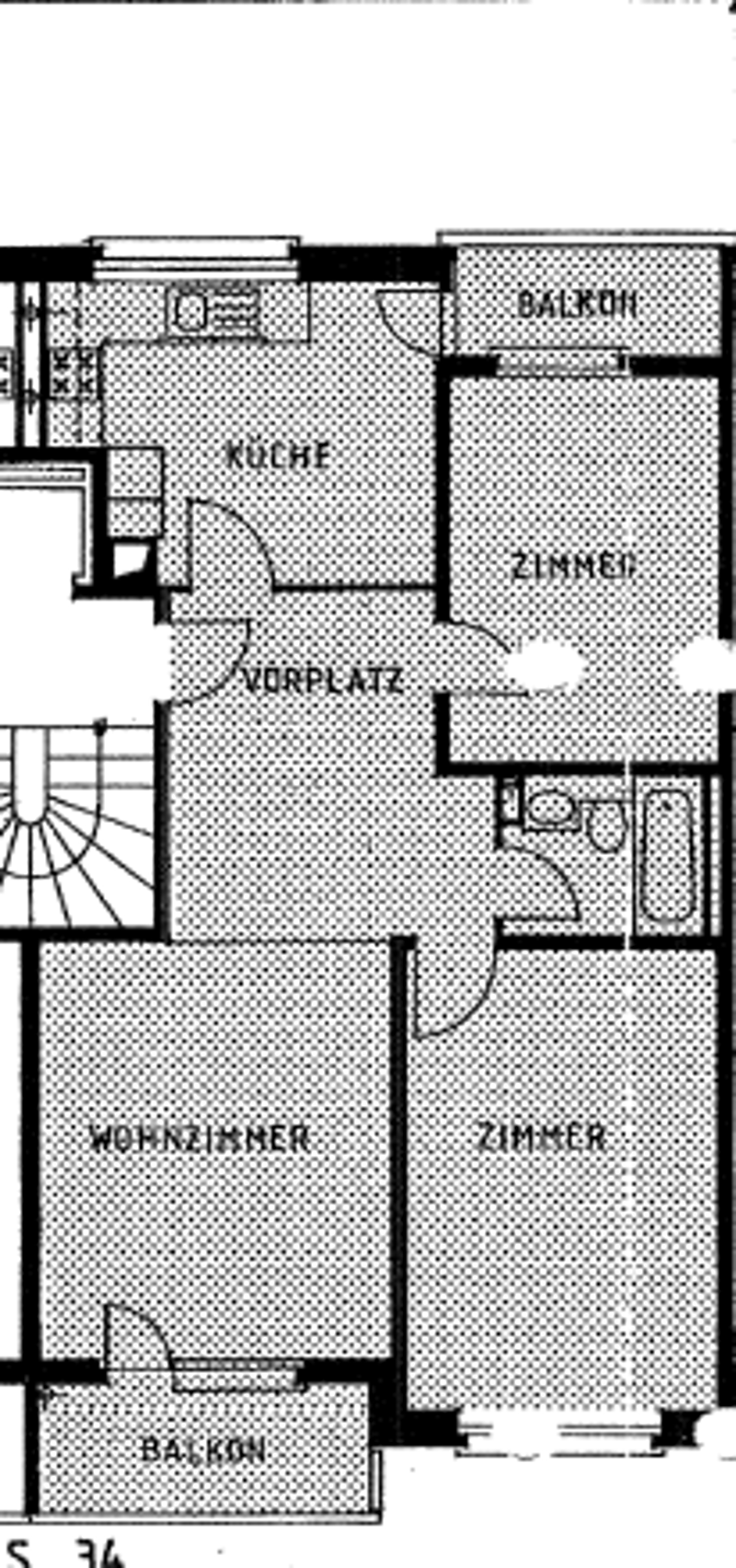 Spacious 3-room cooperative apartment near the Rhine! (9)