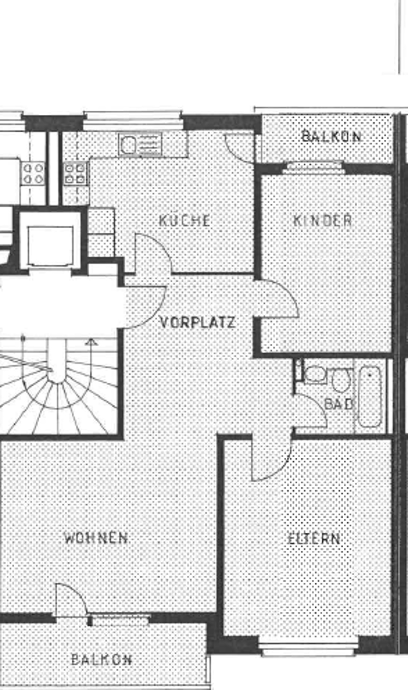 Appartement coopératif spacieux 3 pièces à proximité du Rhin ! (11)