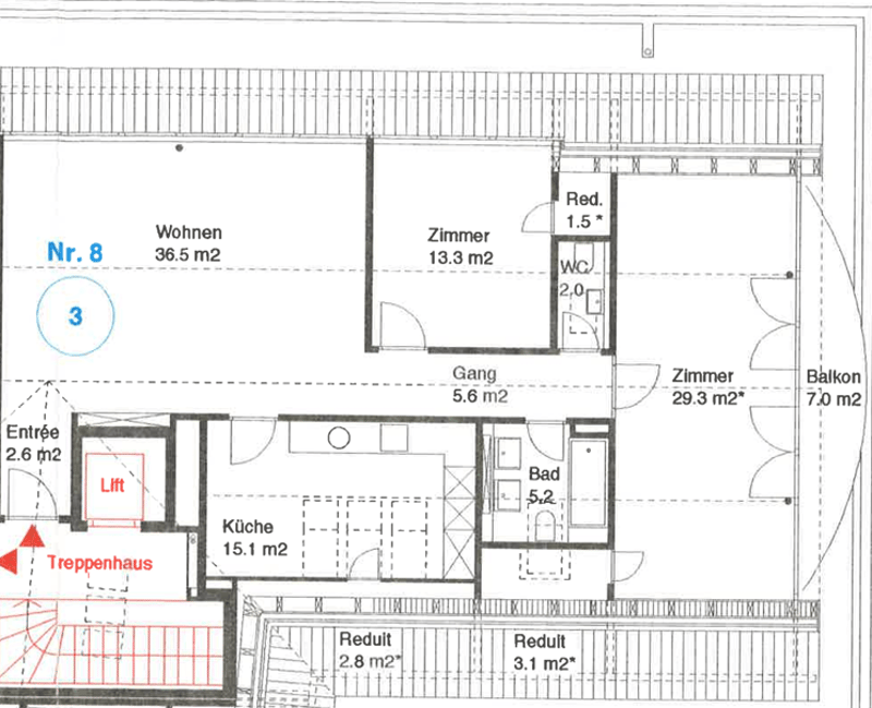 Grosszügige 3-Zimmer Genossenschaftswohnung an familienfreundlicher Lage (10)
