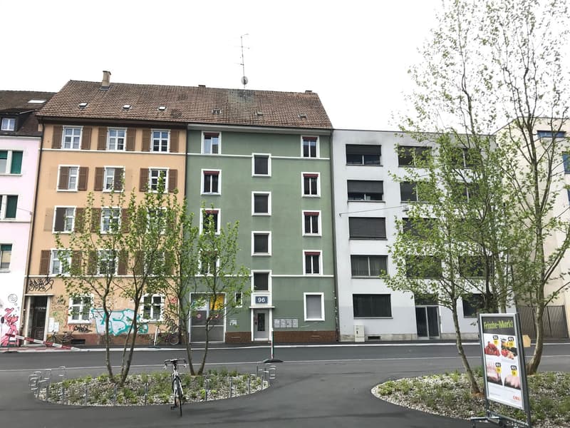 Dachwohnung mit Atelier Nähe Badischer Bahnhof (1)