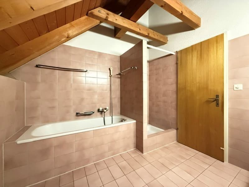 Badezimmer im Obergeschoss