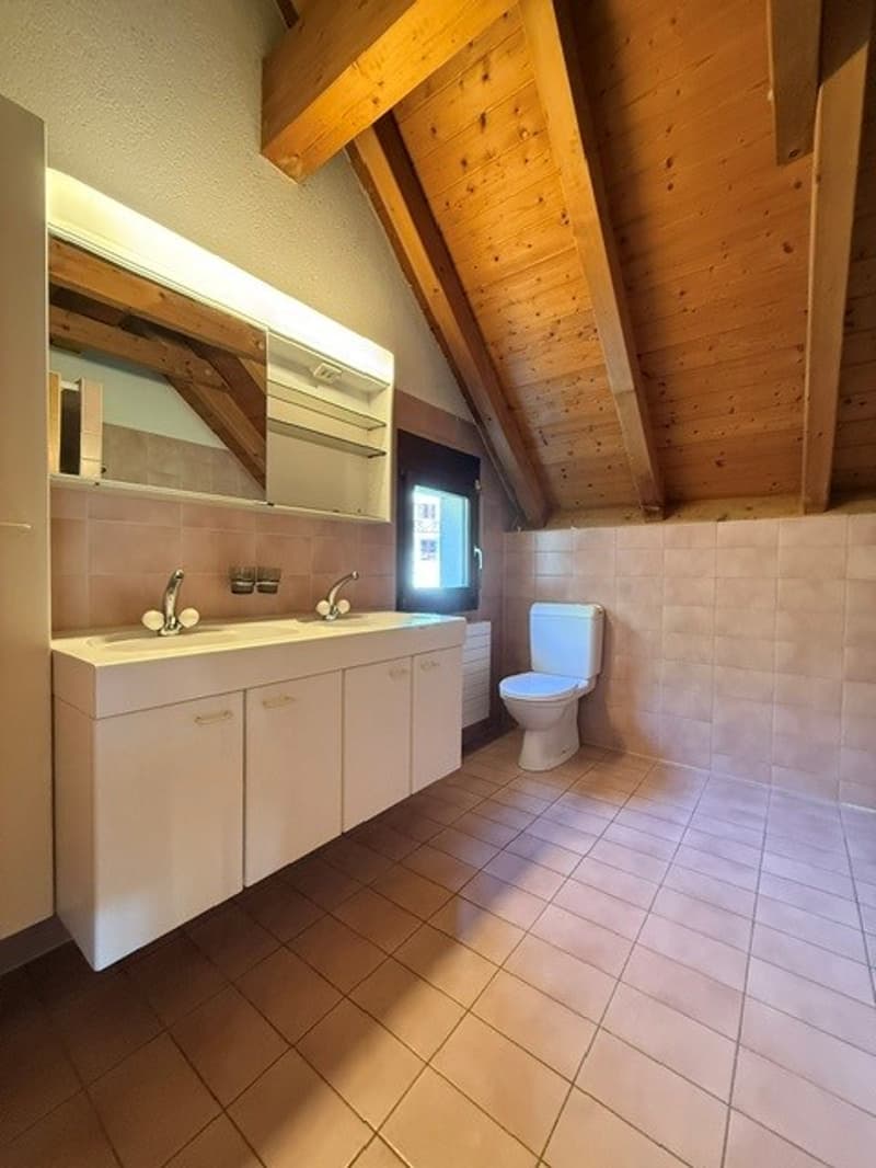 Badezimmer im Obergeschoss