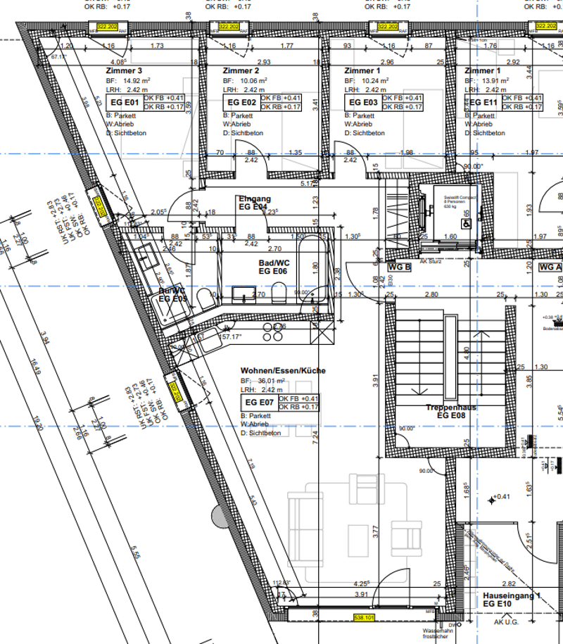 Grundrissplan