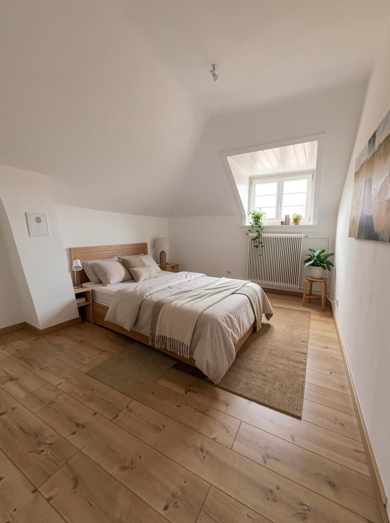 Helle 2-Zimmer-Dachwohnung in Biel - sofort verfügbar (2)