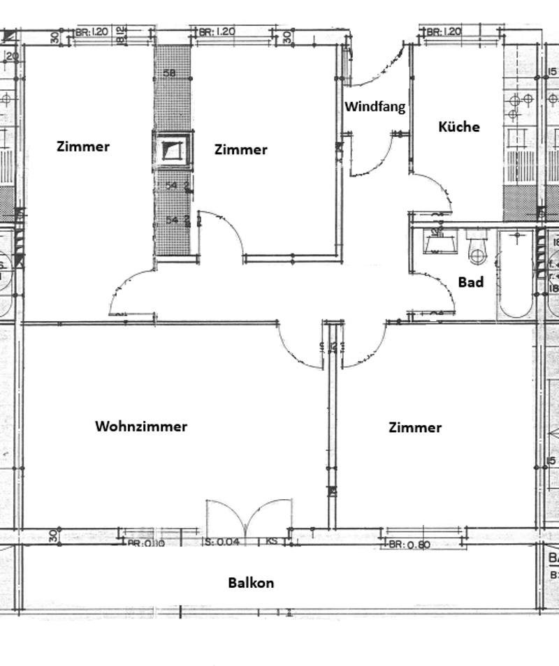 Grundrissplan