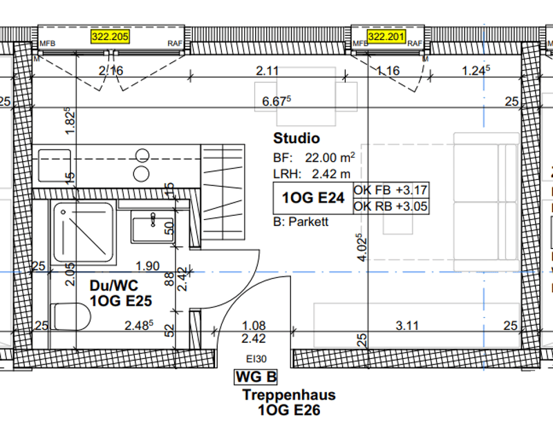 Grundrissplan