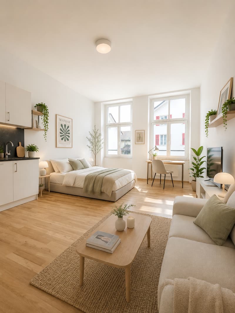 Charming studio apartment at Rossmarktplatz in Solothurn (2)