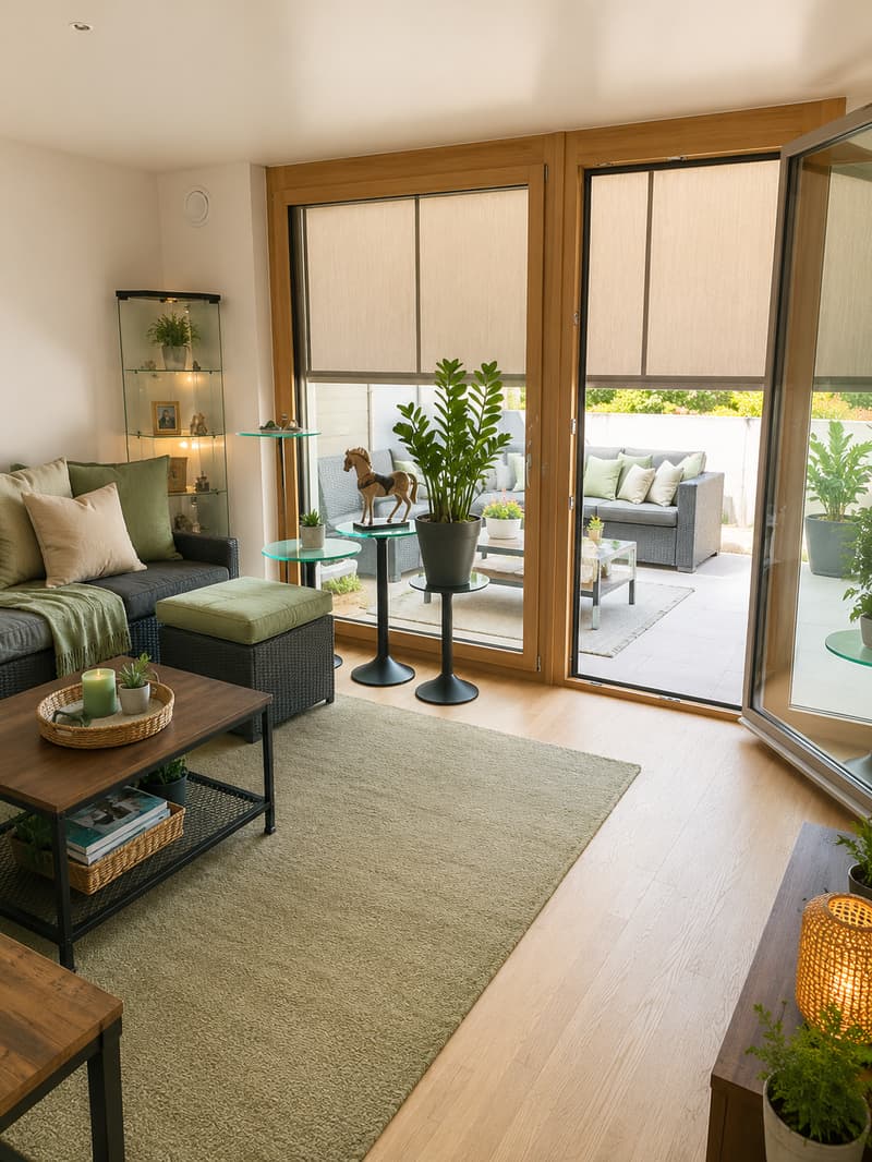 Wohnzimmer (Möblierungsvorschlag)